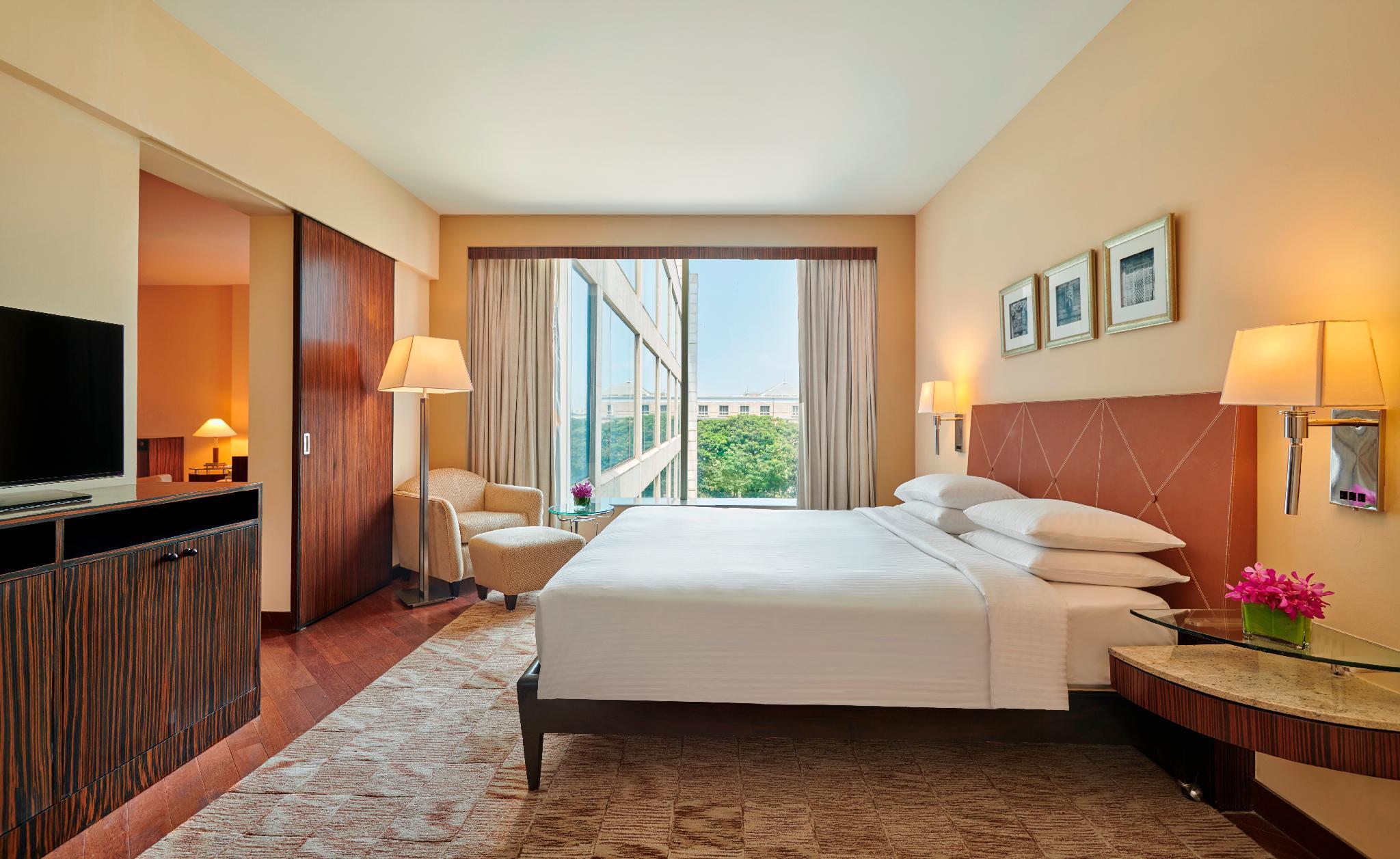 하얏트 리젠시 뭄바이 호텔 외부 사진 A bedroom at the hotel